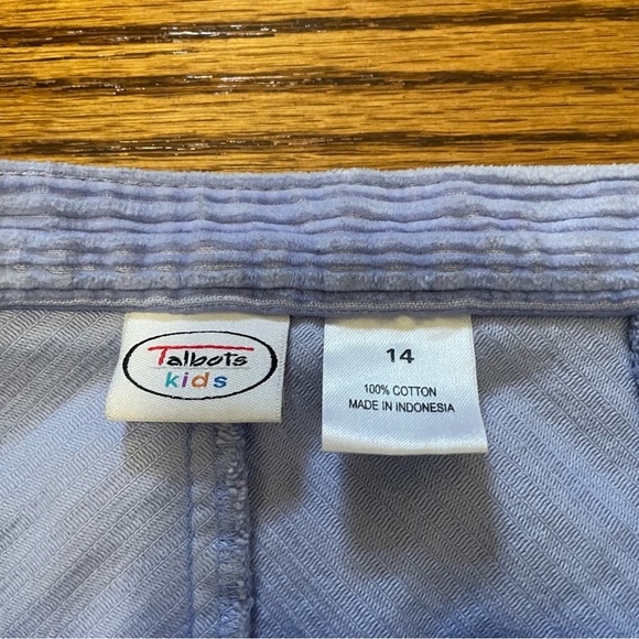 Girls Talbots Corduroy Skirt-Lilac - Picture 3 of 7